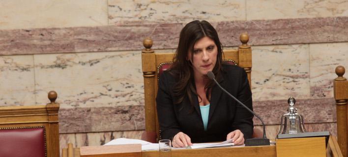 Οι προγραμματικές θέσεις της Ζωής Κωνσταντοπούλου