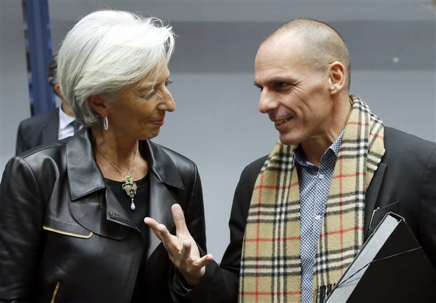Συνάντηση Λαγκάρντ-Βαρουφάκη στην Ουάσιγκτον