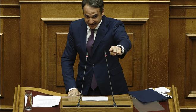 Μητσοτάκης στη Βουλή
