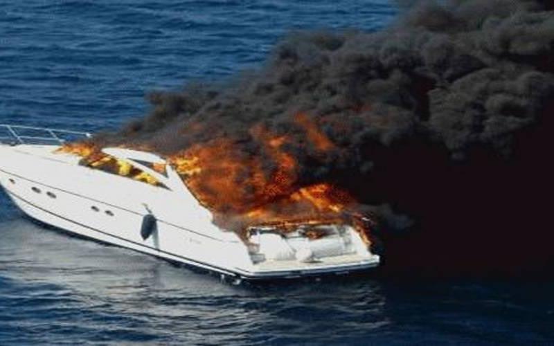 Eκρηξη σε σκάφος στην Χαλκιδική…