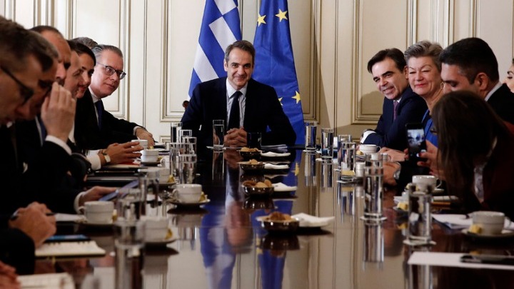 Προτάσεις για τον μηχανισμό επιστροφών και τον επιμερισμό των βαρών στην ΕΕ, κατέθεσε ο Κυρ. Μητσοτάκης