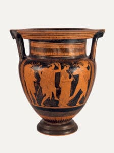 3 Ερυθρόμορφος κιονωτός κρατήρας, 470π Χ 