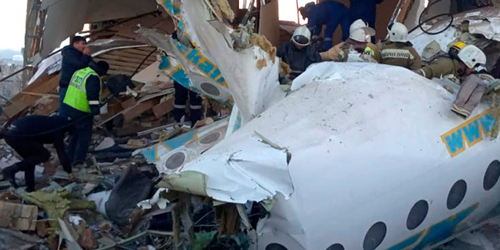 Aeroplano nekroi kazakstan ktirio