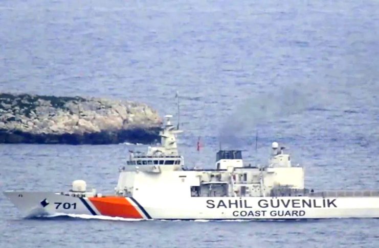 Ίμια Τουρκία σκάφος λιμενικό ακταιωρός 741x486