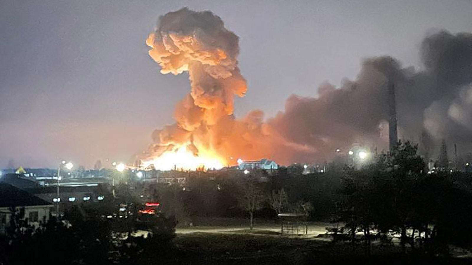 Ukraine blast
