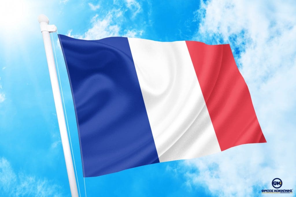 Γαλλία σημαια κοκκωνης σημαιες france flag (1)