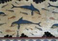 Minoan minoan megaron of queen decorated with dolphin frescoes palace of knossos crete greece (meisterdrucke 1087909)