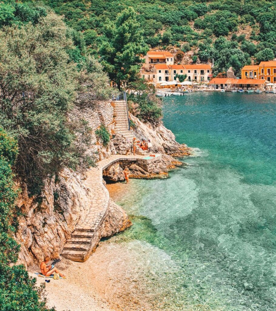 1 tiny little beach next to kioni village the most beautiful of ithaca island 1