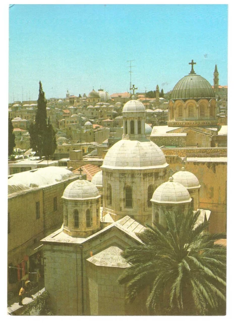 Jerusalem via dolorosa israel palestine rare picture postcard
