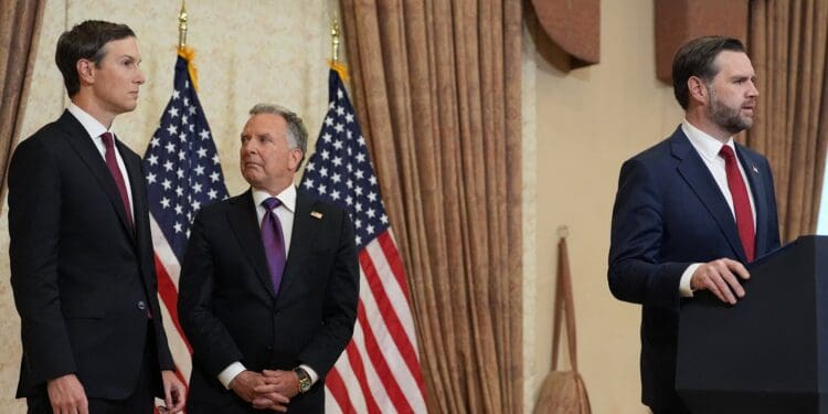 Kuchner witkoff vance reuters