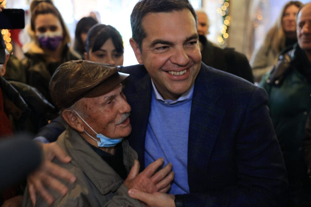 ΕΠΙΣΚΕΨΗ ΤΟΥ ΠΡΟΕΔΡΟΥ ΤΟΥ ΣΥΡΙΖΑ ΑΛ ΤΣΙΠΡΑ ΣΤΗΝ ΚΑΣΤΟΡΙΑ (ΓΡΑΦΕΙΟ ΤΥΠΟΥ ΣΥΡΙΖΑ/eurokinissi)