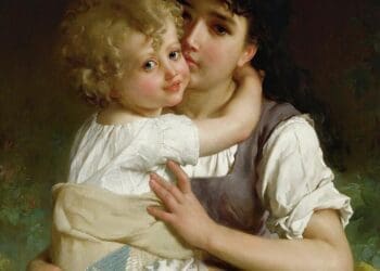 Maternal affection emile munier
