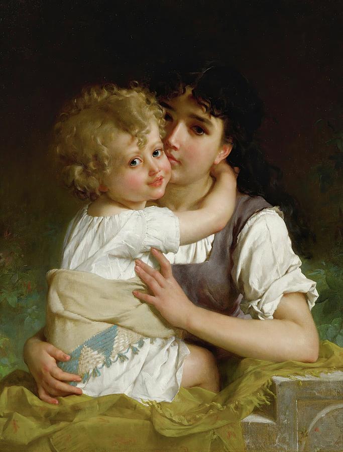 Maternal affection emile munier