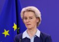 European commission president von der leyen receives ukrainian prime minister shmyhal