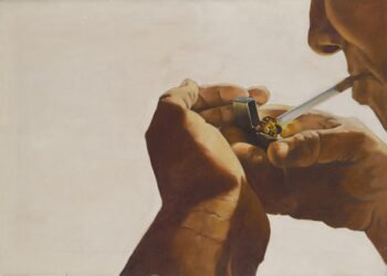 Ηρώ κανακάκη, χωρίς τίτλο, 50x71cm, ακρυλικά σε καμβά, ιδιωτική συλλογή