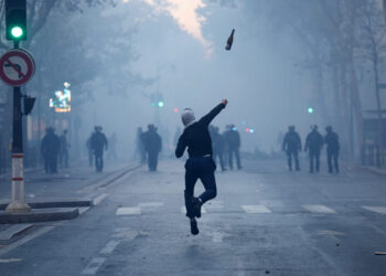 Nationwide protests in france against the cost of living